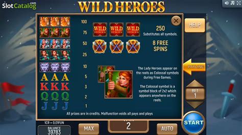Wild Heroes 3x3 Slot Grátis